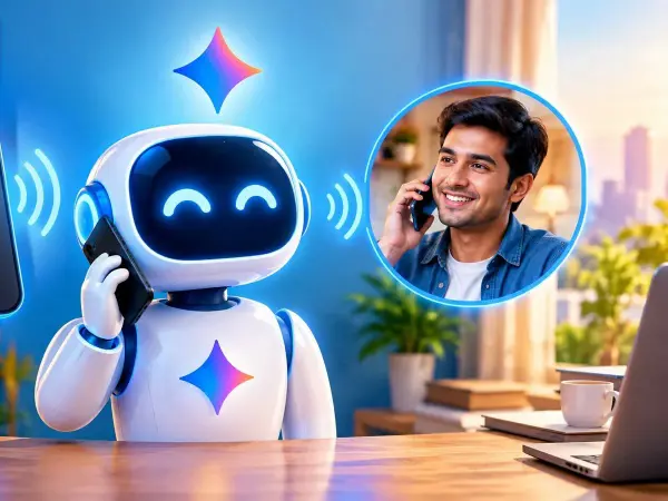 अब आपकी ओर से बिजनेस को कॉल करेगा Gemini AI